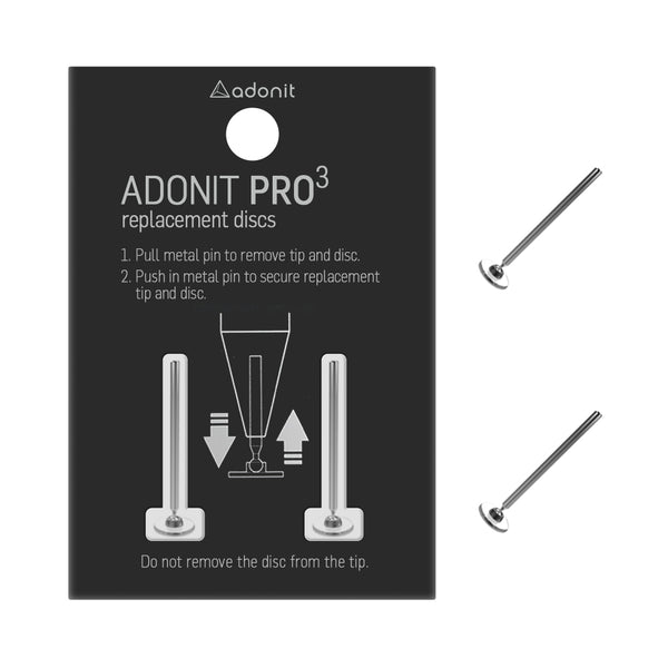 Adonit Pro 4/ Pro 3/ Mini 4/ Chalk/ Neo Lite Disc Kits - 2 Pack (7mm)